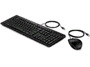 HP 225 WIRED MOUSE AND KB