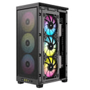 2000D Icue Airflow Tempered Glass Mid-Tower; Black; Af Slim Fans Sf Psu Only
