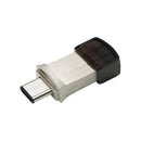 Transcend 64Gb Jetflash 890 Usb-C & Usb 3.1 Otg Flash Drive - Silver