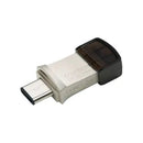 Transcend 64Gb Jetflash 890 Usb-C & Usb 3.1 Otg Flash Drive - Silver