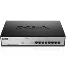 D-Link Consumer D-Link 8-Ports 10 100 1000Mbps Unmanaged Gigabit Switch (Metal Case 8 X Poe Ports)