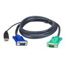 Aten Kvm Cable - 1.8M Length, Hdb & Usb Pc Connector, 3-In-1 Sphd Console Connector (Keyboard Mouse Video)