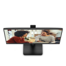 Aoc 24E3Qaf Monitor 23.8 Inch Ips Fhd 1920X1080 75Hz Hdmi Dp Vga Flicker Free; Low Blue Mode Internal Power Supply Speakers Has