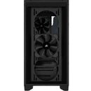 3000D Tempered Glass Mid-Tower- Black