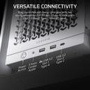 FRAME 4000D Mid-Tower PC Case; No Fans - White.