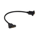 30Cm Hdmi Female To Hdmi Female Panel Mount Cable
