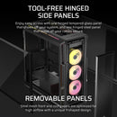 Corsair iCUE LINK 5000T LX RGB Mid-Tower PC Case; Black