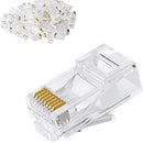 Acconet Cat6 Rj45 Connectors, Stranded Solid Core, 50 Pack