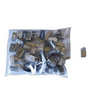 Acconet Cat5E Rj45 Connectors, Shielded, Stranded Solid Core, 50 Pack