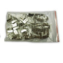 Cat5E Rj45 Connectors, Shielded, Stranded Solid Core, 50 Pack