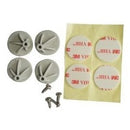 Acconet Pcb Stud With Mounting Tape &Amp; Screw (4 Per Pack)