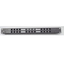 Rackmount 12 Port Passive Poe Injector, Shielded, 1U, Black, 2.1Mm Jack