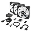CORSAIR iCUE LINK QX120 RGB 120mm PWM Fans Starter Kit