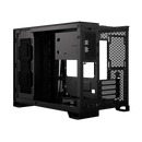 2500D AIRFLOW Micro ATX Dual Chamber PC Case; Black