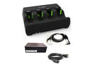 Zebra 3600 Battery Charger Kit: Includes 4 Slot Charger Sac3600-4001Cr Power Supply Pwr-Bga12V50W0Ww Dc Line Cord Cbl-Dc-375A1-01 An