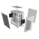 3000D Tempered Glass Mid-Tower- White