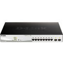 D-Link Consumer D-Link 8-Ports 10 100 1000Base-T Poe Smart Switch Plus 2 Sfp Ports - 130W Poe Budget