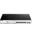 D-Link Consumer D-Link 8-Ports 10 100 1000Base-T Poe Smart Switch Plus 2 Sfp Ports - 130W Poe Budget