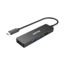Unitek Usb3.1 Type-C 3-Port Usb Hub With Card Reader (H1108A)