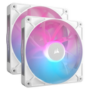 CORSAIR RX Series; iCUE LINK RX140; 140mm Fan; Dual Pack - White.