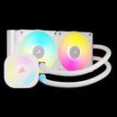 Corsair Icue Link Titan 240 Rx Rgb Liquid Cpu Cooler - White – Rx120 Rgb Fans – Fits Intel® Lga 1851 1700; Amd® Am5 Am4 – Icue L
