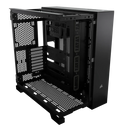 6500X Mid-Tower Dual Chamber PC Case; Black