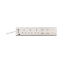 8-Port Multiplug With 3X Usb Charging Ports - 1X 10A Shuko, 4X 16A Slimline Sa And 3X 16A Sa