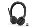 LENOVO Dual-Mode Wireless ANC Headset 6550|BT 5.3|Wireless USB-C Receiver|Noise Cancellation|Travel Pouch | 3yr Carry In
