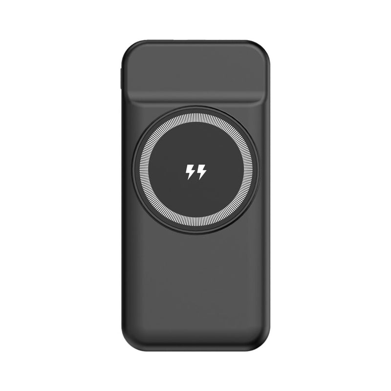 Linkqnet Tpb3C 10,000Mah 15W Magnetic Wireless Powerbank With Built-In Charging Cables - Type-C And Lightning