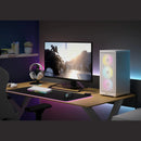 2000D Icue Airflow Tempered Glass Mid-Tower; White; Af Slim Fans Sf Psu Only