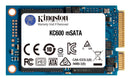 KINGSTON 512G SSD KC600 SATA3 MSATA