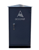 Acconet 19" 25U Vented Outdoor Safe Cabinet - 120Kg