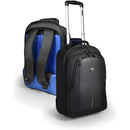 Port Designs Chicago EVO 15.6 inch Black Trolley Travel Laptop Backpack 1 year Limited Warranty