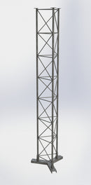 Lattice Mast Y-Base Assembly. Includes Y-Base And Y-Base Section.