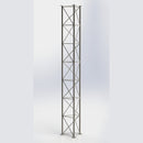 Lattice Mast 3M Section (Revised). Zigzag Bracing And Flange Joint.