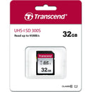 Transcend 300S 32Gb Uhs-1 Class 10 U1 Sdhc Card - Tlc