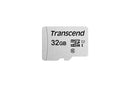 Transcend 300S 32Gb Micro Sd Uhs-1 U1 Class10 - Read 95 Mb S - Write 45Mb S - Without Adptor - Tlc
