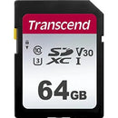 Transcend 300S 64Gb Uhs-I Class 10 U1 U1 V10 Sdxc Card