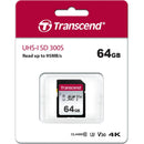 Transcend 300S 64Gb Uhs-I Class 10 U1 U1 V10 Sdxc Card