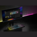 CORSAIR K55 Core Gaming Keyboard; Backlit Zoned RGB LED; Rubberdome