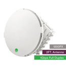 Siklu E-Band (80Ghz) Ptp Link Fdd 1Gbps. 2Ft Ext Antenna