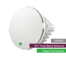 Siklu E-Band (80Ghz) Ptp Link Fdd 1Gbps. 2Ft Ext Dual-Band Antenna W 5Ghz Failover Feed