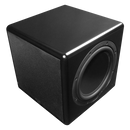 Truaudio Compact Series 10" Powered Subwoofer, Dual Passive Radiators, 250W