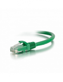 Acconet Cat6 Utp Flylead, 0.5 Meter, Straight, Stranded Cable, Moulded Boots And Plugs, Green