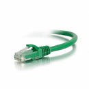 Acconet Cat6 Utp Flylead, 0.5 Meter, Straight, Stranded Cable, Moulded Boots And Plugs, Green