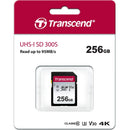 Transcend 300S 256Gb Sdxc Card Class 10 U3 V30 Uhs-1 High-Speed And Reliable Storage