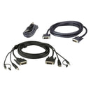 Aten 2L-7D02Udx3 1.8M Usb Dvi-D Audio Cable - Efficient Connectivity