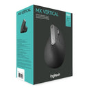 LOGITECH MX VERTICAL ADVANCED ERGONOMIC WIRELESS MOUSE GREY