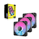 CORSAIR RX RGB Series; iCUE LINK RX120 RGB; 120mm Fan; Triple Pack