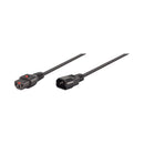 Ieclock 2M C14 To C13 Iec Lock Connector 3G 1.00Mm2 H05Vv-F Cables - Blue